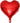 Red Love Heart Balloon